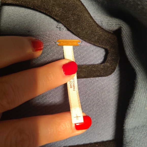 Free People Blue Get Yer Gauze Ruched Hooded Cardigan Distressed Jacket L Boho - Picture 4 of 10